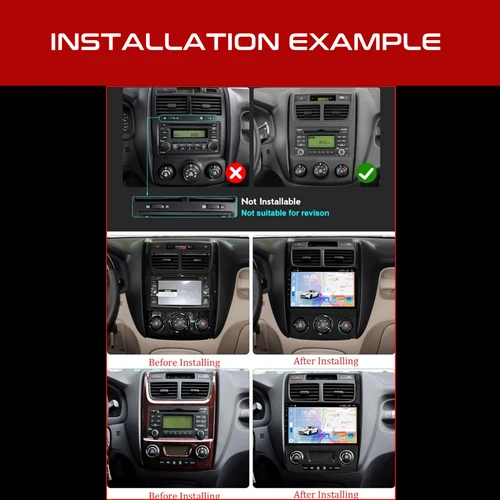 Daiko PRO Car Stereo Wireless Carplay Android Auto For Kia Sportage 2004-2009 - Image 3