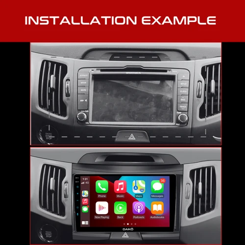 Daiko X Multimedia Unit Wireless Carplay Android Auto For Kia Sportage 2010-2015 - Image 3