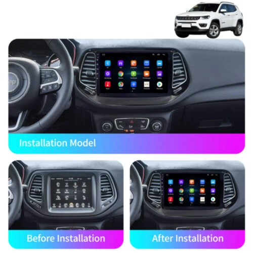 Daiko X Multimedia Unit Wireless Carplay Android Auto For Jeep Compass 2017-2022 - Image 3