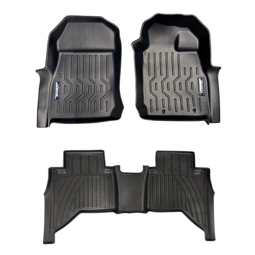 Nordvik Heavy Duty Floor Liners Kit For Isuzu D-Max 4 Doors 2020-current - Image 3