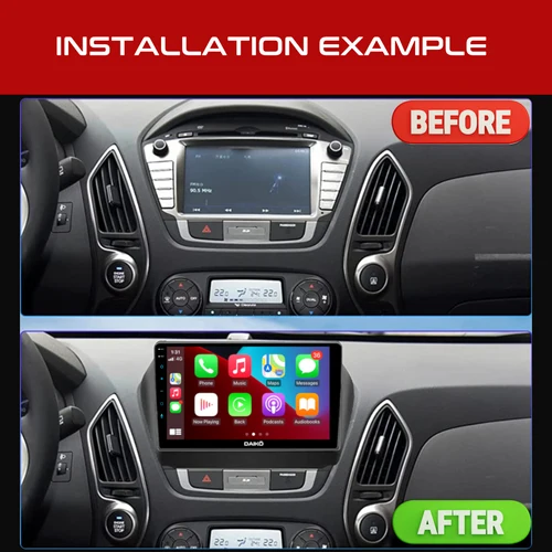 Daiko Ultra Car Stereo Carplay Android Auto For Hyundai iX35 Tucson 2010-2015 - Image 3