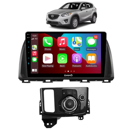 Daiko Multimedia Unit Wireless Carplay Android Auto GPS For Mazda CX-5 2012-2016