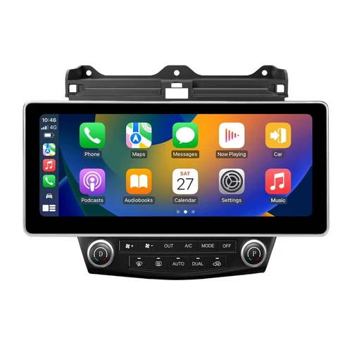 Daiko Hiro Car Stereo Wireless Carplay Android Auto For Honda Accord 2002-2007