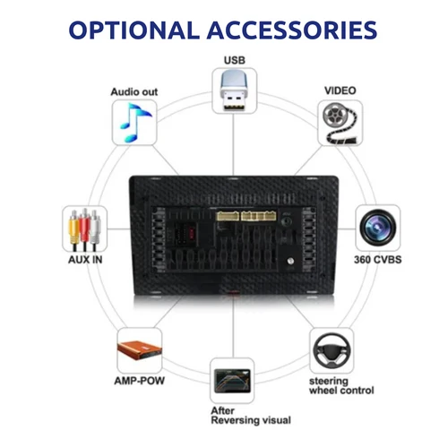 Daiko Ultra Car Stereo Carplay Android Auto For Honda Fit Honda Jazz 2007-2013 - Image 9
