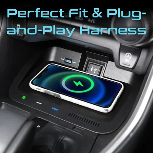 Wireless Charger For Honda Odyssey 2015-2024 15W Fast Charging For Mobile Phone - Image 4